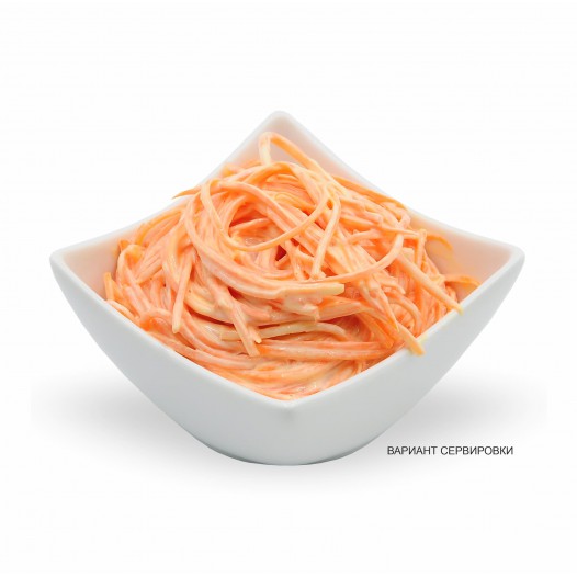 Морковь по-корейски в майонезном маринаде 2 кг